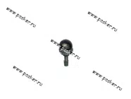 Жиклер омывателя универсальный с гайкой черный 1 отверстие|Код 15553