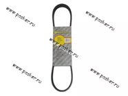 Ремень генератора 2110-12 инж. 16-ти кл, 2110 карб. BAUTLER 6PK738 BTL-0010BAV|Код 15755