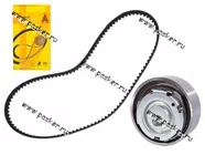 Ремень ГРМ+1 ролик 2190 Granta ANDYCAR КиТ-М113- комплект 8-ми кл  METAL EDITION|Код 15805