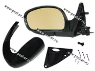 Зеркало боковое 2108-099 2113-15 левое антиблик желтый трос С.Петербург|Код 15837