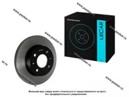 Диск тормозной Hyundai Accent TagAZ (LC) 00- LECAR передний LECAR000226502 [упаковка 2 шт.]|Код 15875