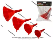 Воронки пластиковые 4шт 50, 75, 95,115мм Garde GVN4|Код 15954