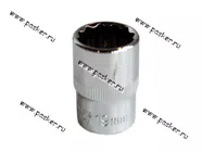 Головка торцевая 19 1/2 короткая 12-гранная OMBRA 112319|Код 15967