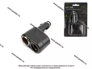 Разветвитель прикуривателя на 2 гнезда LECAR|Код 16374
