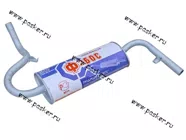 Глушитель 2121 ФОБОС закатной 16391|Код 16391