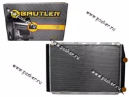 Радиатор УАЗ 3163 Патриот BAUTLER алюминиевый с A/C паяный BTL-3163B|Код 16550