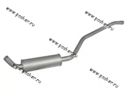 Резонатор 2101 НОРМА закатной 16851|Код 16851