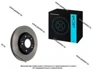 Диск тормозной Kia Cee'd 07- Cerato 09- Hyundai i30 07- LECAR передний LECAR000346502 [упаковка 2 шт.]|Код 16985