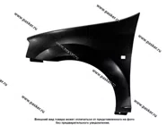 Крыло Renault Logan LADA Largus переднее левое пластик с отверстием под повторитель|Код 17017