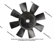 Крыльчатка 2108 электровентилятора 8-ми лопастная черная|Код 17077