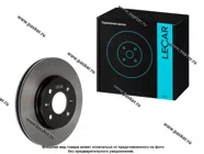 Диск тормозной KIA Rio Solaris 17-22 LECAR передний LECAR000876602 [упаковка 2 шт.]|Код 17135