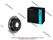 Диск тормозной Kia Sportage III 10- Hyundai ix35 10- Santa Fe 01-06 LECAR задний LECAR000396502 [упаковка 2 шт.]|Код 17525