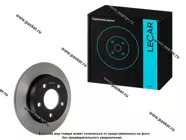 Диск тормозной Mazda 3 BK LECAR задний LECAR000536602 [упаковка 2 шт.]|Код 17754