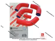 Патрубки радиатора Газель Евро-3 силикон 5шт ROSTECO|Код 17872