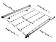 Багажник корзина универсальная оцинкованная 1х1м DELTA|Код 18384
