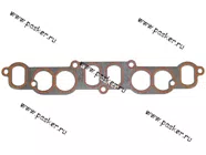 Прокладка коллектора ГАЗ,УАЗ дв 402 газопровода 24-1008080-Г с герметиком|Код 18575