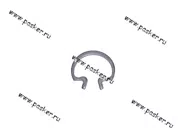 Кольцо стопорное 2101-07 крестовины|Код 1862