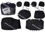 Чехлы Renault Logan до 2013г экокожа задняя спинка целая|Код 18697