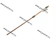 Тормозная трубка медная L-350mm M10x1 универсальная|Код 18762