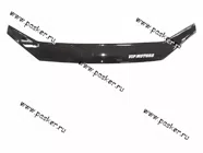 Спойлер на капот Voron Glass 1118 Калина оргстекло|Код 18804