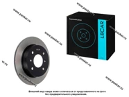 Диск тормозной Nissan Almera (N16) 00- Primera 90-02 LECAR задний LECAR000706502 [упаковка 2 шт.]|Код 19355