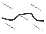 Патрубок от радиатора к расширительному бачку 2190 Granta АО БРТ Балаково|Код 19493