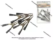 Клемма-зажим крокодил 50А L-90мм Garde черный G5090B|Код 19624