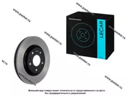 Диск тормозной Nissan Qashqai 06- X-Trail (T31) 07- LECAR передний LECAR000756502 [упаковка 2 шт.]|Код 20314