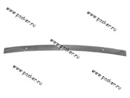 Накладка бампера 2107 передняя никель|Код 2033