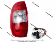 Фонарь задний 2123 Chevrolet Niva левый хром АвтоДеталь|Код 20334