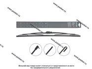 Щетки стеклоочистителя 60см универсальная LECAR каркасная|Код 20408