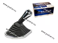 Ручка КПП 2108-099 чехол+рамка хром|Код 20547