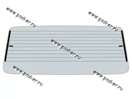 Стекло заднее 2121 КМК GLASS с электрообогревом VAZS0063|Код 2061