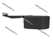 Подлокотник декоративный Renault Logan, Sandero, Duster на кронштейне ткань с рег. сид. по высоте|Код 20837