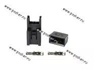 Держатель флажкового предохранителя с крышкой и клеммами до 30А АВТОЭЛЕКТРОНИКА ДП30К|Код 21299