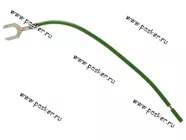 Клемма под болт М5 АВТОЭЛЕКТРОНИКА вилка луженая с проводом 0,75мм [упаковка 20 шт.]|Код 21467