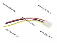 Колодка соединительная 3 контактная 2,8мм гнездо с проводом AVKOPRO|Код 21516