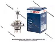 Лампа галоген 12V H4 60/55W P43t BOSCH +30% яркости 042|Код 21552