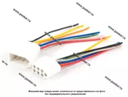 Колодка соединительная 7 контактная 2,8мм папа+мама с проводами 0,50 AVKOPRO|Код 21555