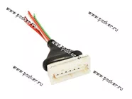 Колодка соединительная коммутатора блока ЭПХХ 2108-2115 быстросъемная с 6-ю проводами|Код 21576