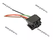 Колодка соединительная реле блока предохранителя Delphi с 4-мя проводами 1118 АВТОЭЛЕКТРОНИКА|Код 21579