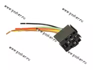 Колодка соединительная реле блока предохранителя Delphi с 5-ю проводами 1118 АВТОЭЛЕКТРОНИКА|Код 21580