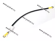 Провод массы 50cм 10мм кв в изоляции|Код 21623