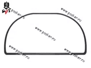 Уплотнитель лобового стекла 2101-07 АО БРТ|Код 2168