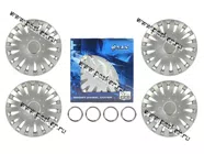 Колпаки R-16 вид VW 403 гибкие в картонной коробке SJS|Код 21822