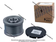 Шкив генерератора LADA X-Ray 15- Renault Duster 12- 1.6i с обгонной муфтой STARTVOLT SGP 0906|Код 22540