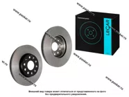 Диск тормозной Skoda Octavia 04- Yeti 09- VW Caddy (III) 04- LECAR передний LECAR000946502 [упаковка 2 шт.]|Код 22682