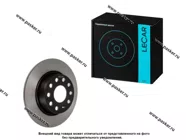Диск тормозной Volswagen Audi Group (Octavia Golf Passat etc.) LECAR задний LECAR000476602 [упаковка 2 шт.]|Код 23060