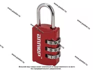 Замок навесной кодовый АЛЛЮР ВС1К-22/3 (HA816) d3мм красный|Код 23195
