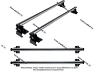 Багажник универсальный аэродинамический алюминиевый ED без водостоков вид Б Евродеталь|Код 23383